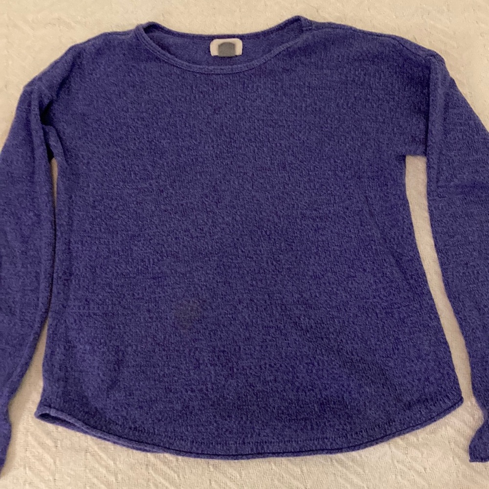 Girls Purple Crew Neck